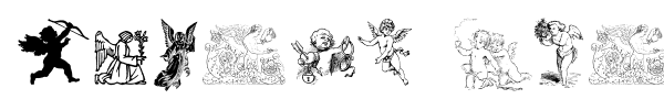 Angels Free font preview